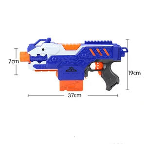 Dart elektrikli oyuncak, airsoft nerf silah yumuşak 7.2 cm delik kafa mermi köpük güvenli enayi mermi nerf blasters erkek oyuncak çocuk Nerf pompasının en iyi 10 satışı-no. 10