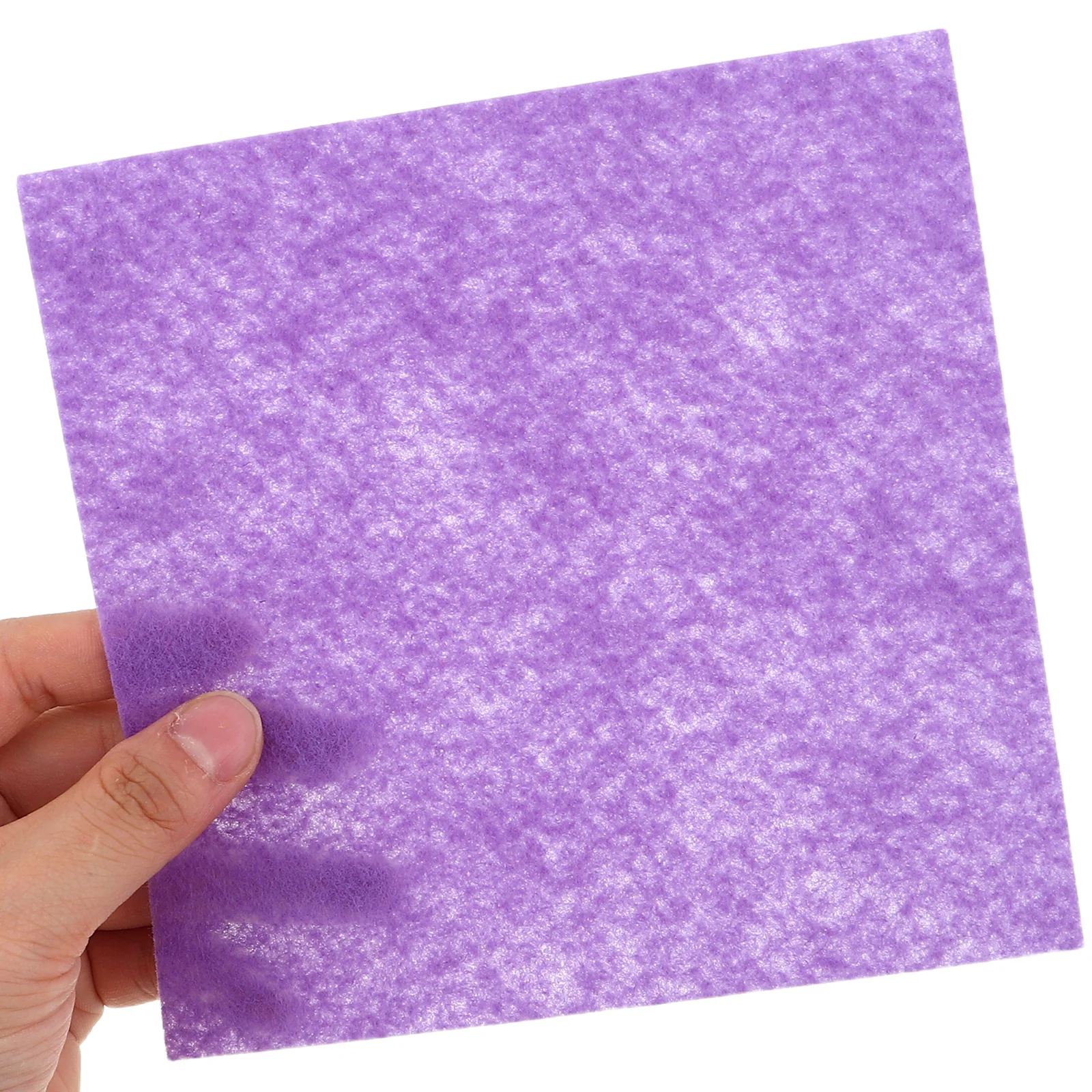 

50 Pcs Colored Felt Cloth Colorful DIY Patchwork Craft Squares Quilting Material Nonwoven Fabric Chemical Fiber Sewing