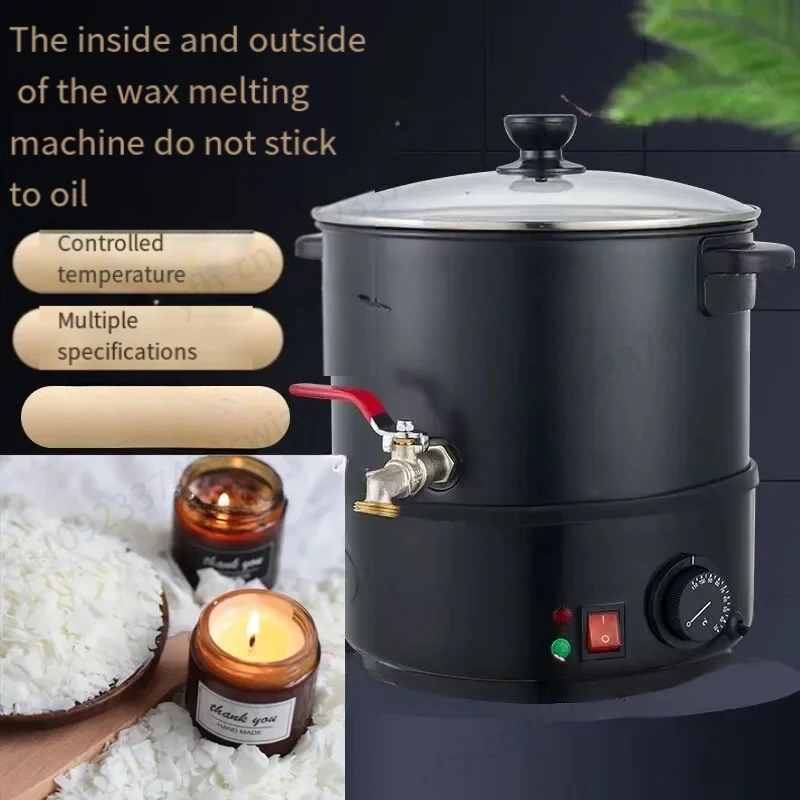 Candle Making Wax Melting Device Electric Non-Stick Melting Pot Fast Heating Aromatherapy