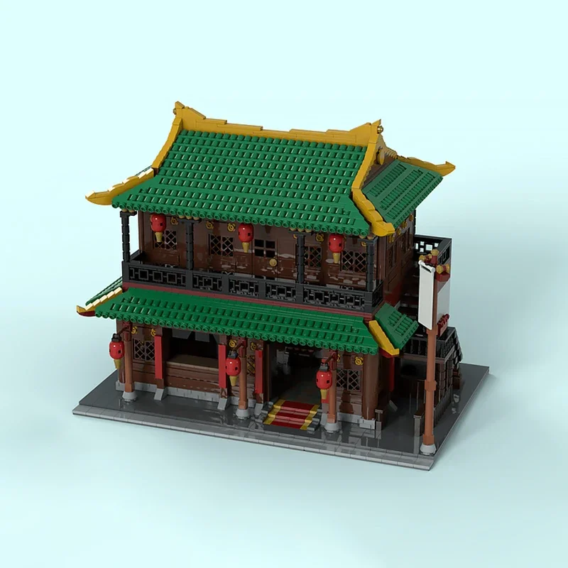 Moc Building Blocks China House Technology Modular Bricks Model  Gifts Christmas Toys DIY Sets Assembly