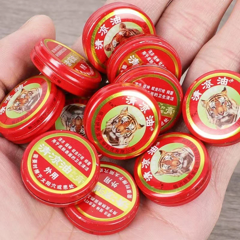 

Natural Tiger Balm Essential Oil Treatmentof Influenza Cold Headache Dizziness Muscle Tiger Solid Balm Ointment Fragrance Unisex