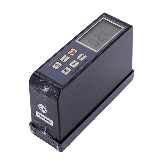 HEDAO Multi-angel Gloss Meter 20/60/85 Digital 4 Digits Backlit LCD Gloss Meter 0.1gu~200 Gu