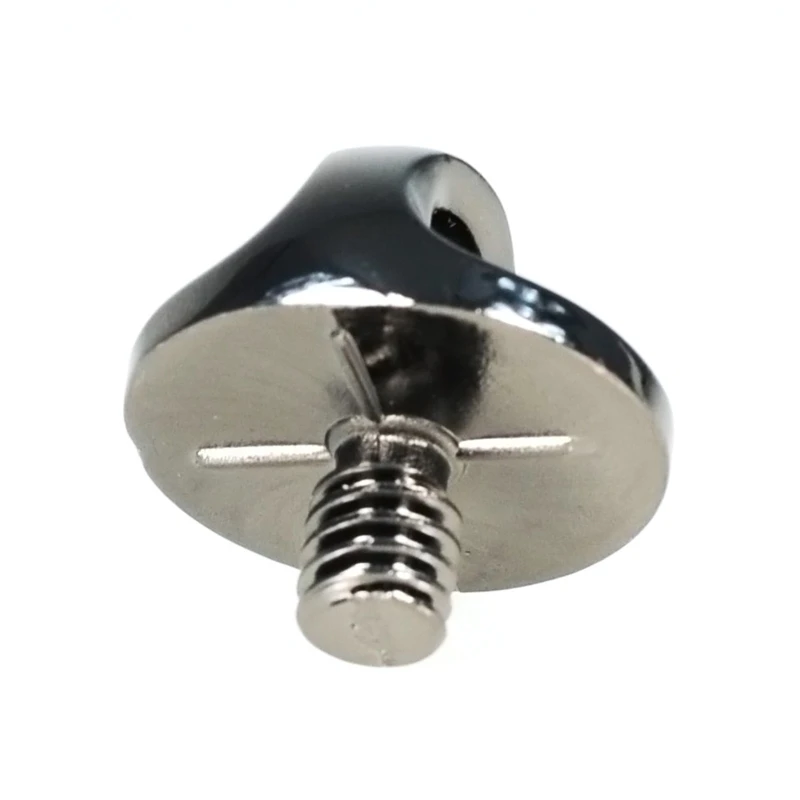 2 Anelli A D Con Vite 1/4'' Per Fotocamera E Treppiede – In Acciaio Inox Nero, Per Cinghie
