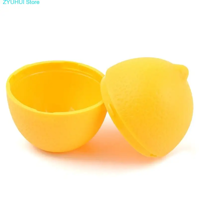 Creative Fresh Storage Box Lemon Lime Saver Plastic Container Holder Bulb Shaped Moist Assorted for Kitchen Refrigerator