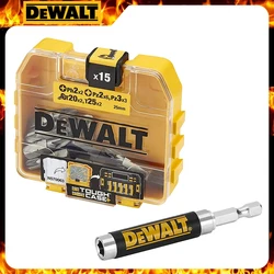 DEWALT DT71511 Screwdriver Bit Set 16PCS Telescopic Magnet Holder Inserts Storage Electric Drill PH2 PZ2 PZ3 T20 T25 Tool Parts