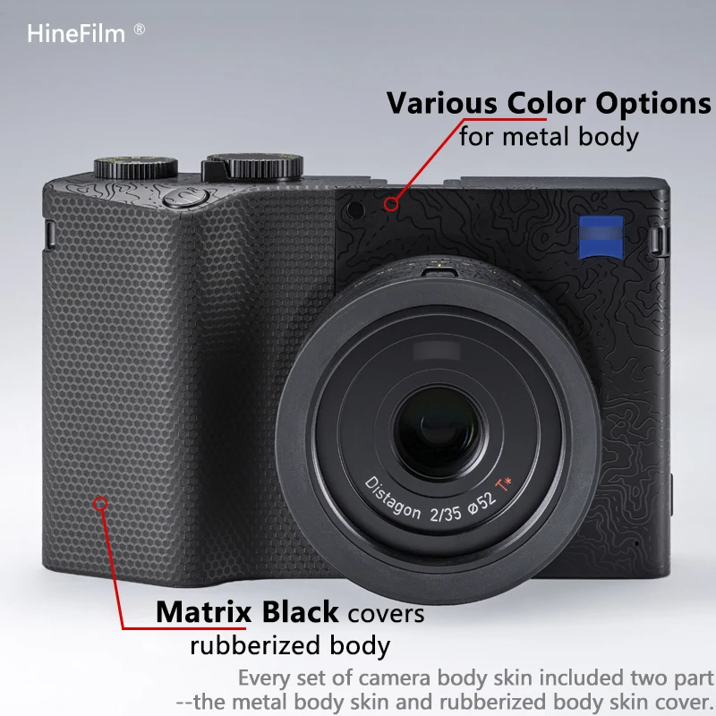 Наклейка для камеры Zeiss ZX1, защитная пленка против царапин для камеры Carl Zeiss ZX 1, защитное покрытие для камеры, защитная пленка, наклейка