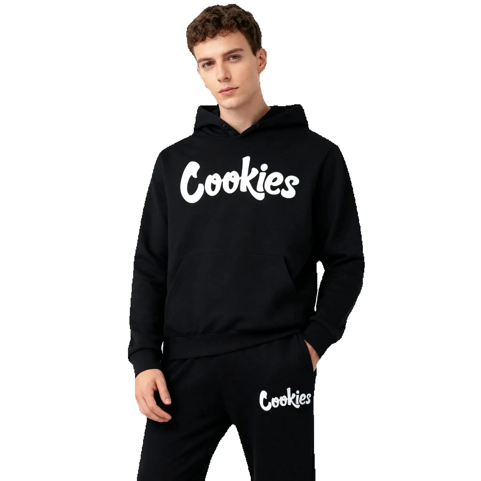 

2025 men and women of the same fashion trend hoodie casual two-piece suit jacket pants fashion brand printing logo size S-3XL