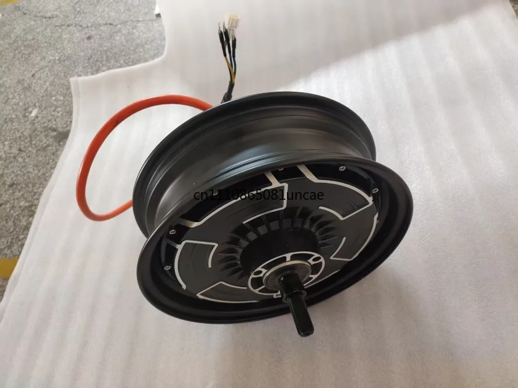 For 12 Inch 72V Gearless Rear Hub Motor 3000W 5000W Disc Brake Electric Scooter Drive Motor