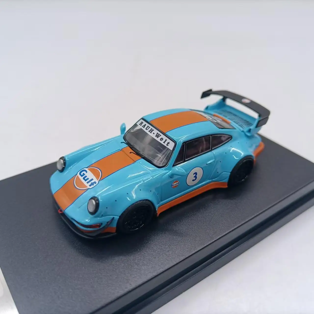 WU Model 1:64 964 RWB Alloy Car Diecasts & Toy Vehicles Car Model Miniature Scale Model Car For Children