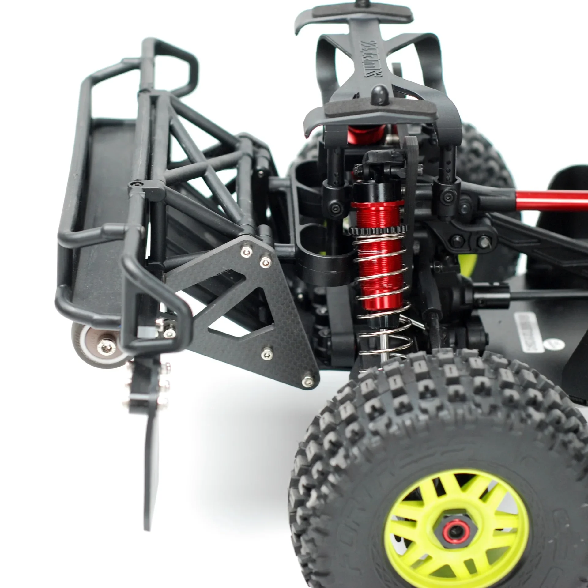 For 1/7 Arrma MOJAVE 6S V2 EXB Carbon Fiber Wheelie Bar Set Rear Mud Guards Mud Fender RC Short Course Desert Truck Car - Image 6