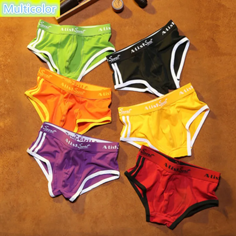 

4 Pack Big Size Briefs Underwear Men Cotton Boy Undies Candy Color Shorts Student Panties Child Knickers Homme Underpants M-3XL