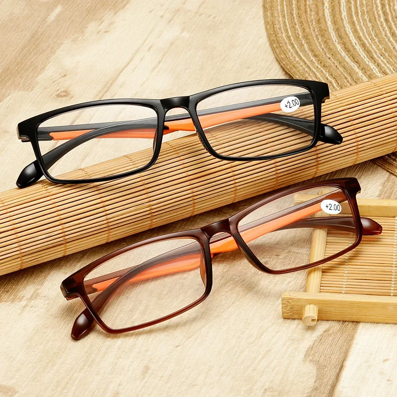 

2024 Fashion Ultra-Light Reading Glasses Woman Men Clear HD Lens Presbyopia Eyeglasses