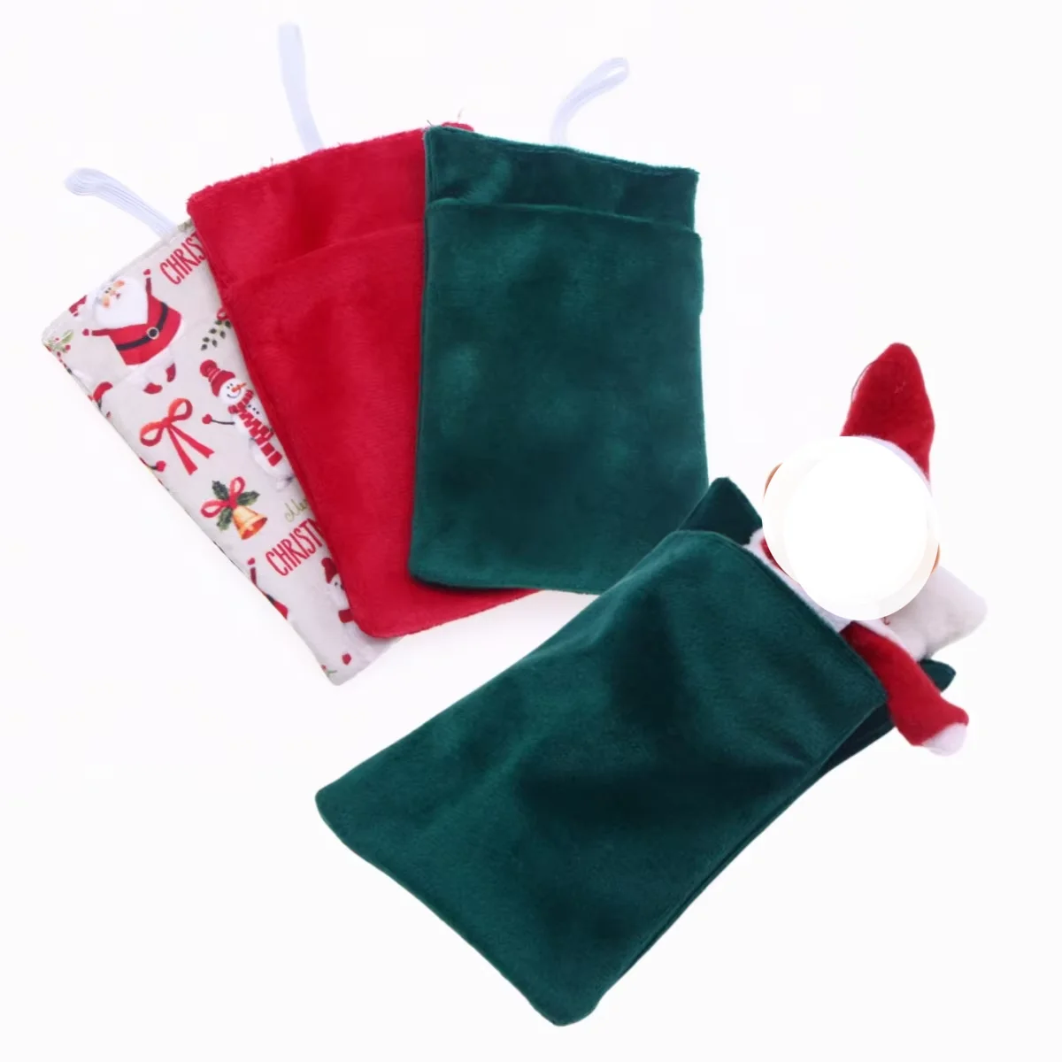 1Pc Nieuwe Poppenhuis OB11 Kerst Boekenplank Elf Pop Slaapzak Poppenhuis Miniatuur Outdoor Scène Prop Model Accessoires