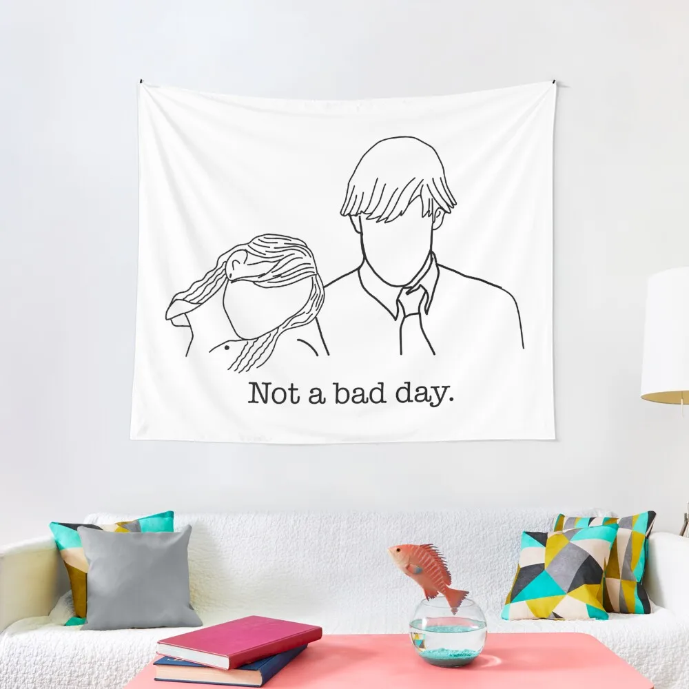 

Not a bad day Tapestry Hanging Wall Bathroom Decor Decor Home Tapestry