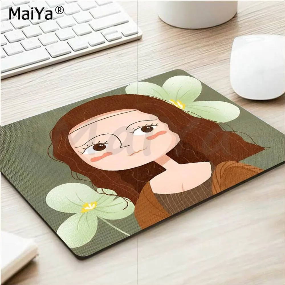 Famous Painting Mousepad Anti-Slip Gaming Mouse Pad Gamer Desk Mat Keyboard Pad Decoration Mause Pad Office Desk Accessories