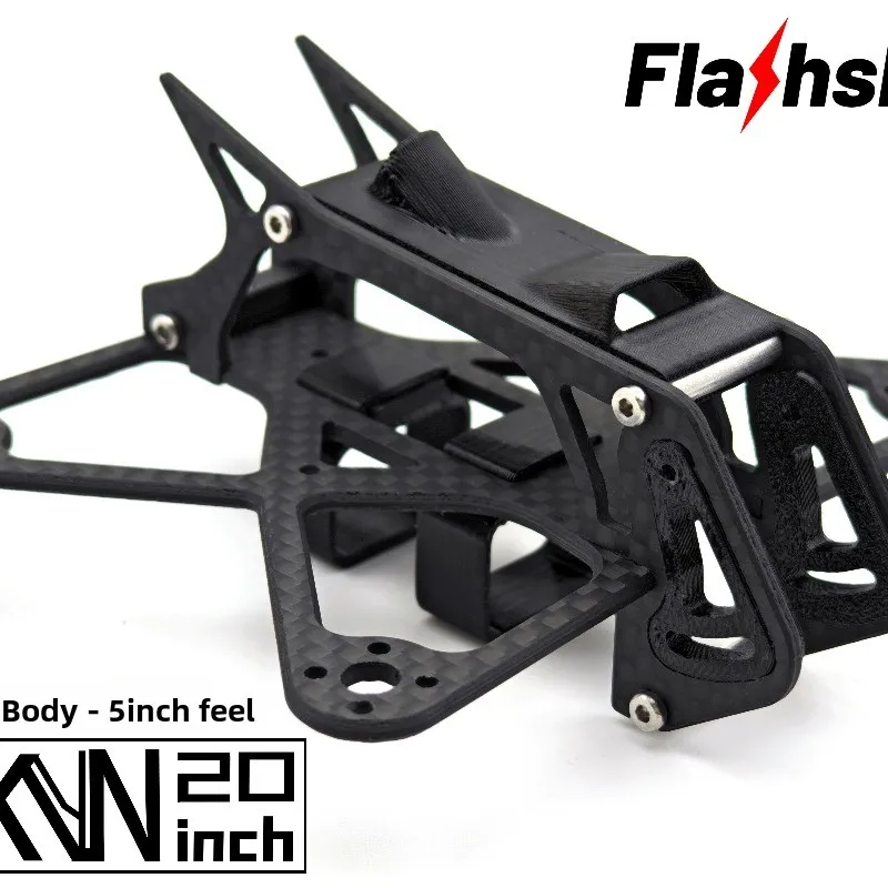 Rama drona FPV Flashsky-xkun 2.0, wynikająca z 2,5-letnich prac badawczo-rozwojowych, wprowadzona na rynek w temperaturze zamarzania, różne rozmiary, mały, duży, do lotów transkontynentalnych, quadcopter.