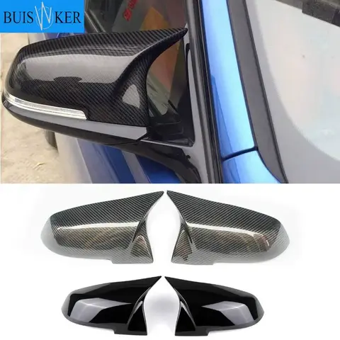 BMW 5 6 7 시리즈 F10 F18 F11 F06 F07 F12 F13 F01 2014 2015 2016, 왼쪽 오른쪽 백미러 커버 캡, 2 개 BMW 5 6 7 시리즈 F10 F18 F11 F06 F07 F12 F13 F01 2014 2015 2016, 왼쪽 오른쪽 백미러 커버 캡, 2 개