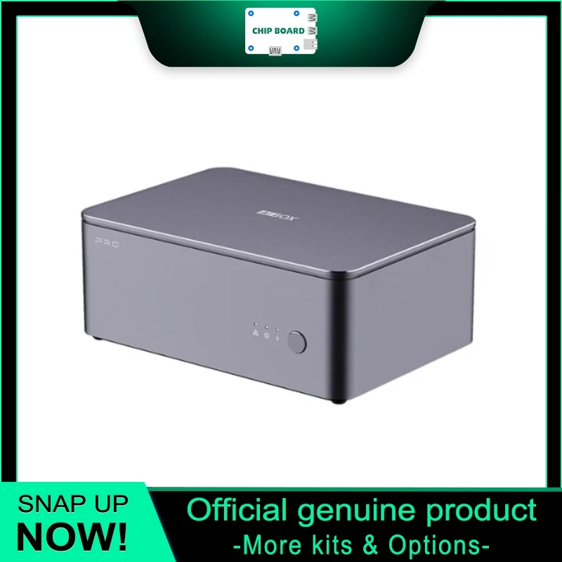 AIBOX PRO Edge AI Box, Rockchip RK3588/RK1828 Processor, 3D DRAM Stack, Large AI Model Computing Platform