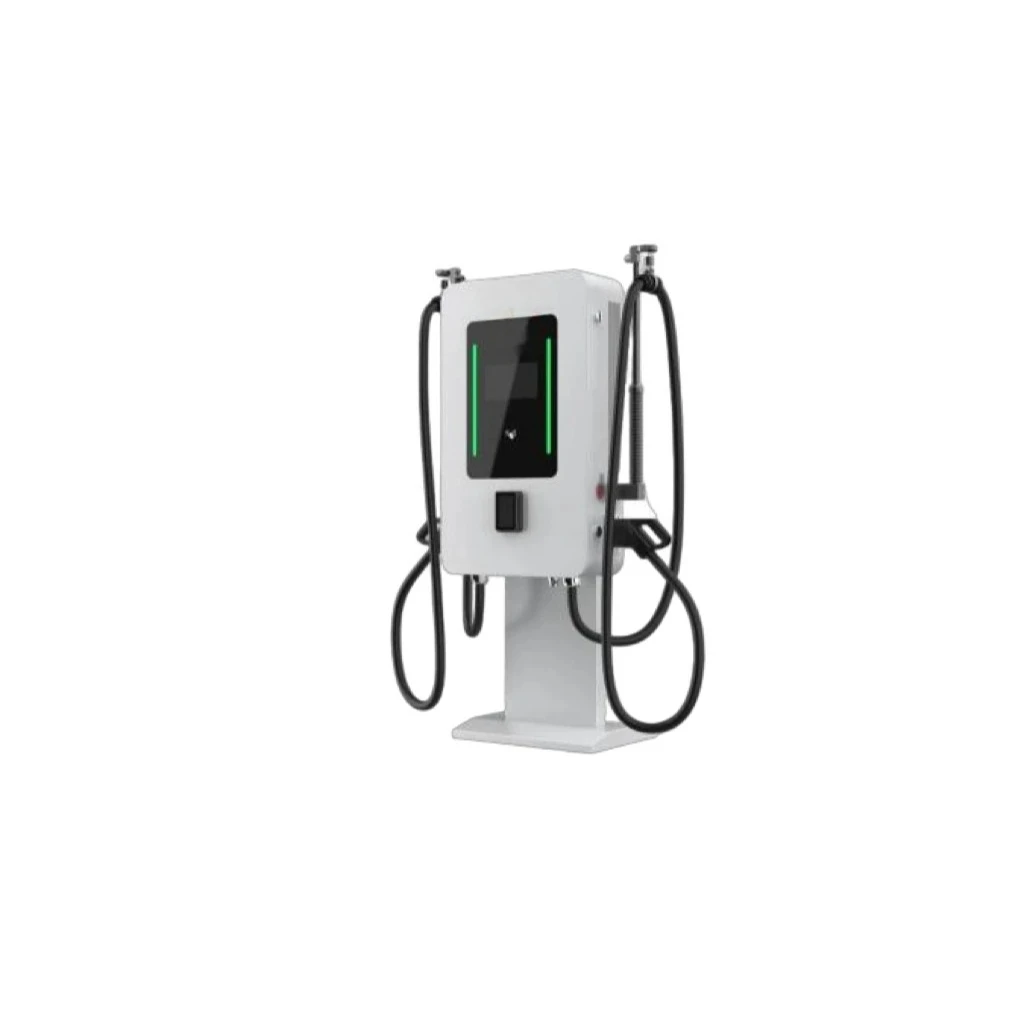 Hot Selling New 60KW Dual Gun CCS2/Chademo Wallbox DC EV Charger Station Charging Pile in Good Quality