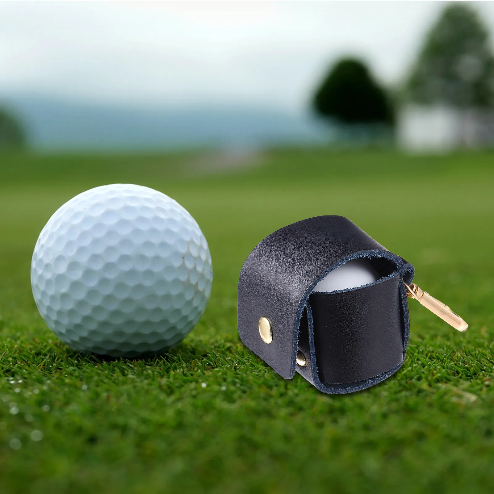 

1Pcs Compact Ball Bag Sturdy Portable Storage Pouch for Golf Balls Tennis Balls Convenient Carry All Occasion Mini Ball