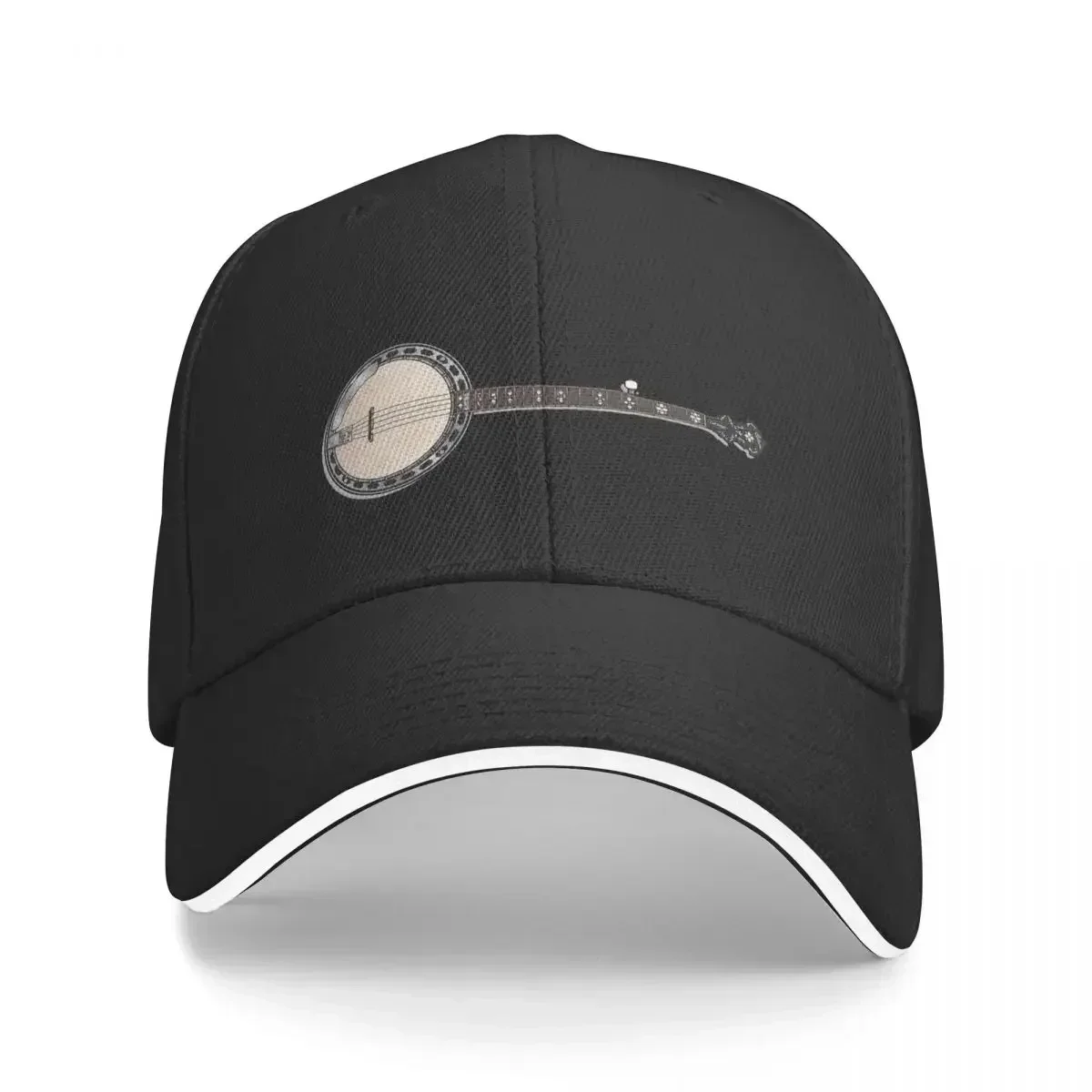 Gibson Mastertone 5-String Banjo Cap Fashion Casual Baseball Caps Adjustable Hat Unisex Baseball Hats Customizable polychromatic