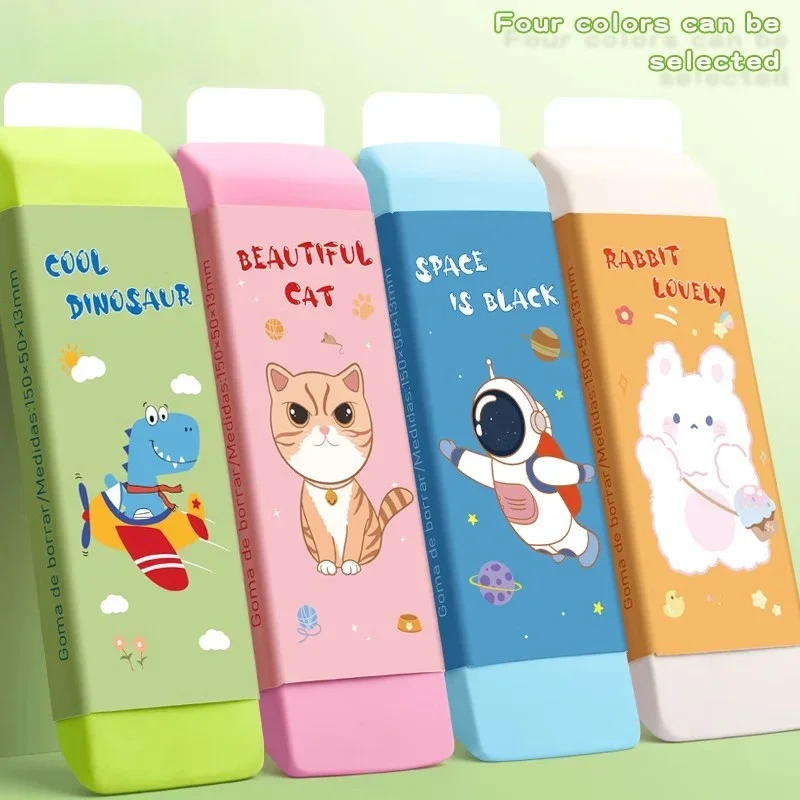 Cartoon Cute Giant Eraser Safe for Students Correction Supplies Professional Oversized Eraser for Sketch Writing Stationery Gift