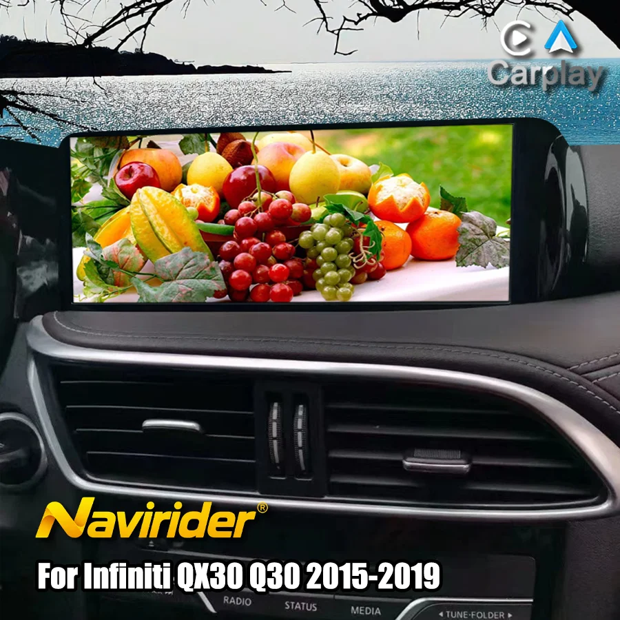 For Infiniti QX30 Q30 2015-2019 Android Touch Screen HeadUnit GPS Navigation Auto Stereo Wireless Carplay Car Radio Video Player