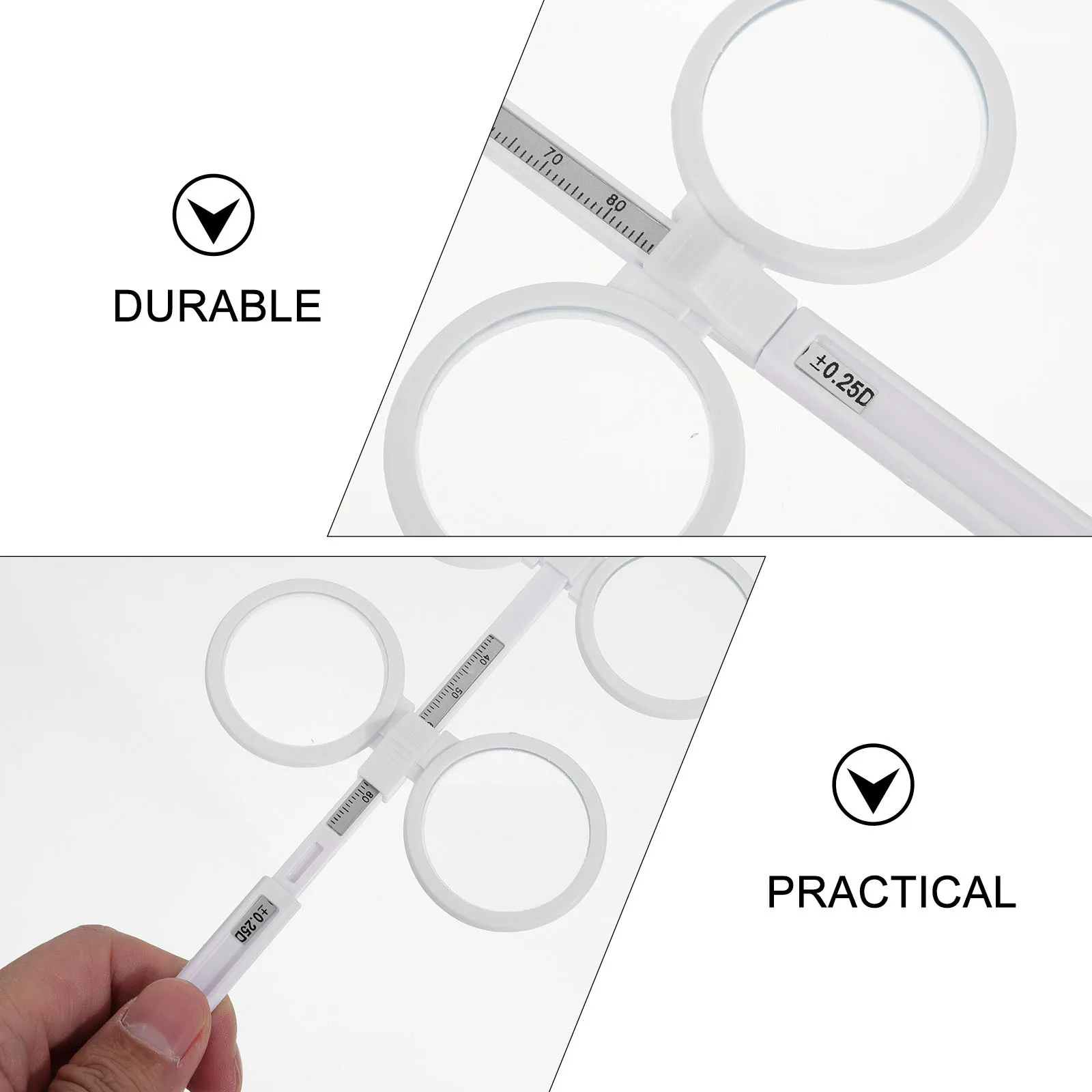 زعنفة بصرية لاختبار الحول القريب أداة تدريب العين المتينة والعملية في أي وقت وفي أي مكان زعنفة بصرية