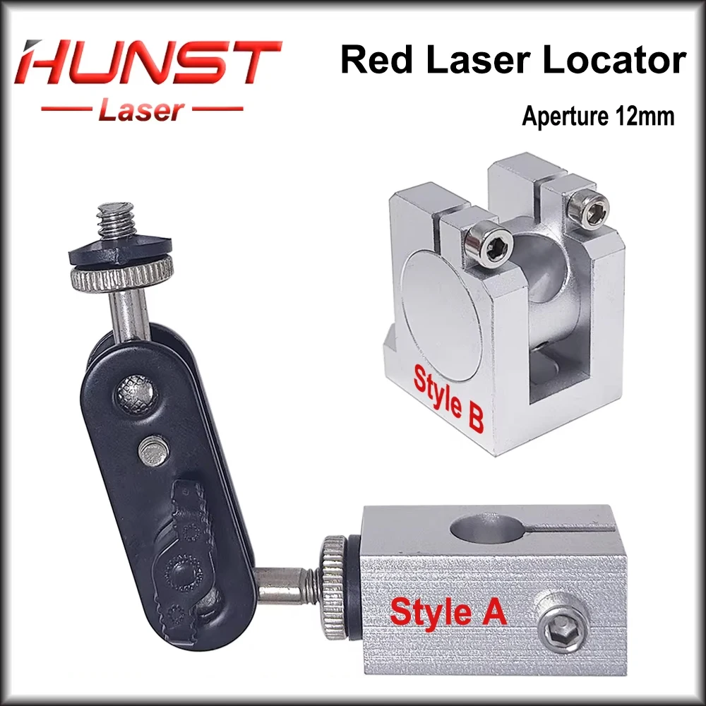 Hunst  Laser Module Red Laser Locator Part Tools Diameter 12mm Light Holder for CO2 UV Fiber Marking Machine