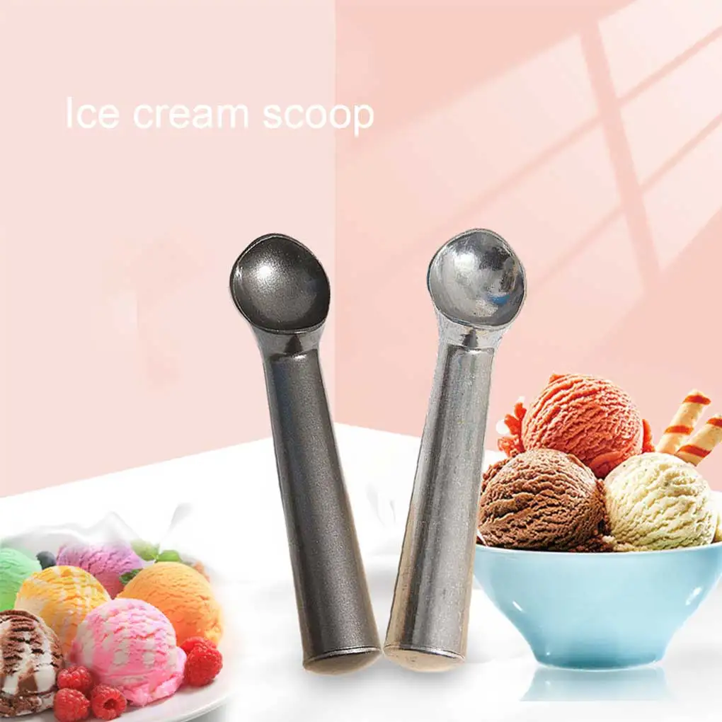 Ice Cream Scoop Nonstick Anti-Freeze Scooper Heat Conductive Spoon Ball Maker Tool Liquid Filled Digger Commercial Home