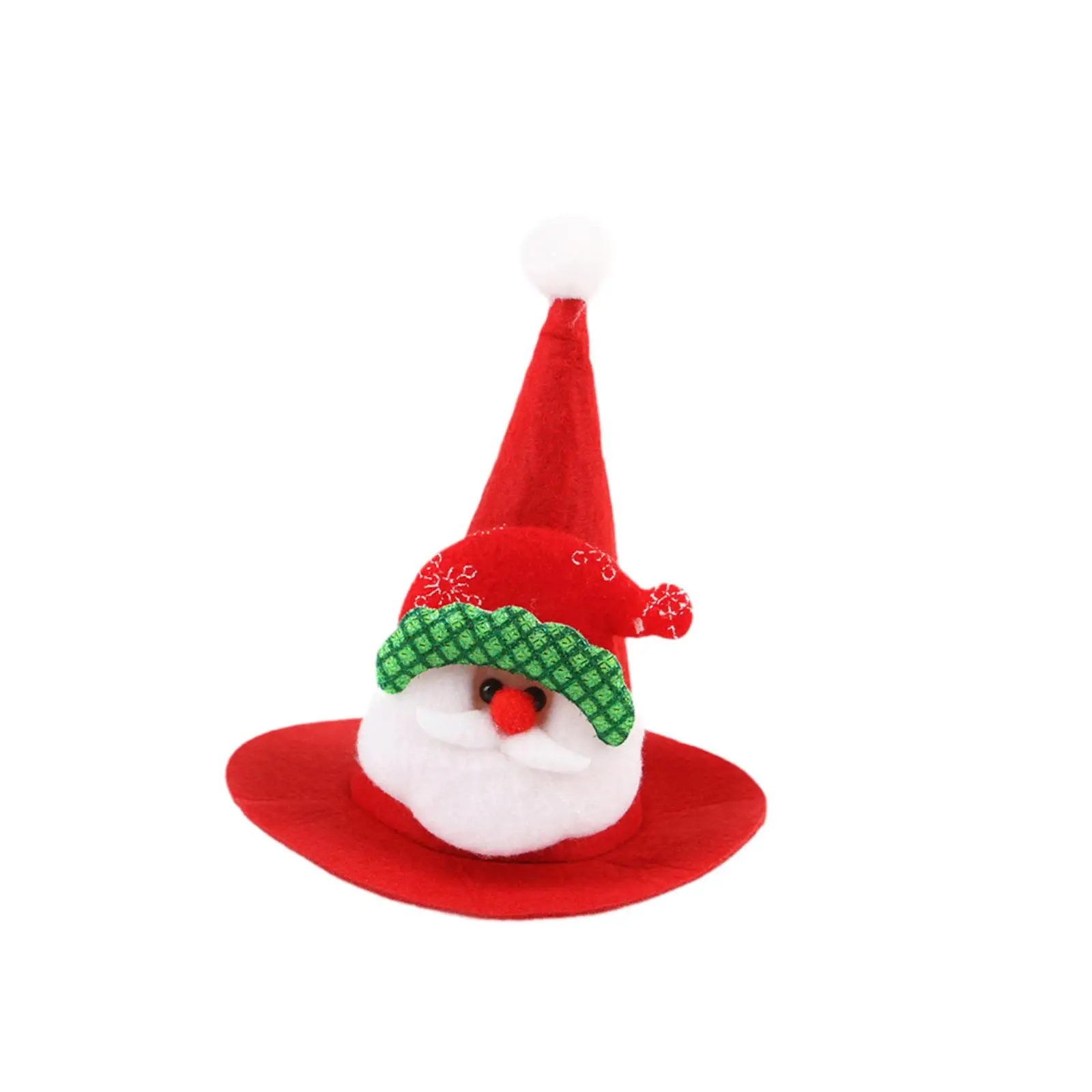 Pet Christmas Hat Headgear Holiday Pet Accessories Photo Props Pet Outfit Lovely Cat Headwear for Festival Xmas Parties