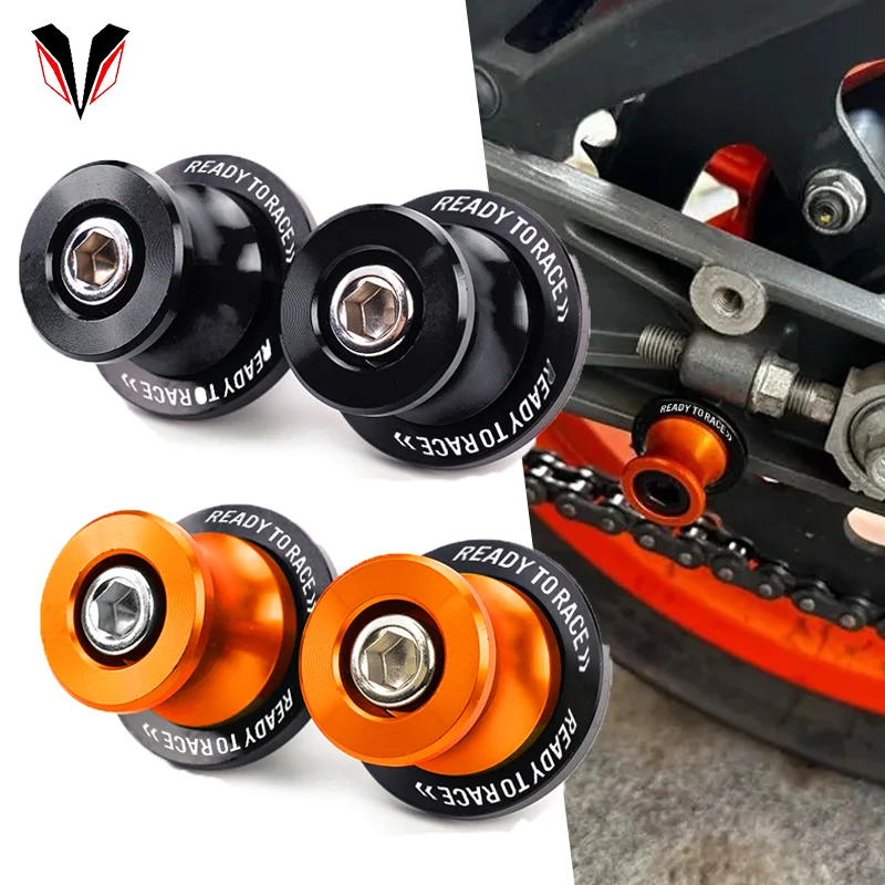 ل KTM DUKE790 1290 1090 1190 1390 مغامرة duke 390 790 890 690SMC دراجة نارية الملحقات حامل المسمار Swingarm بكرة المنزلق