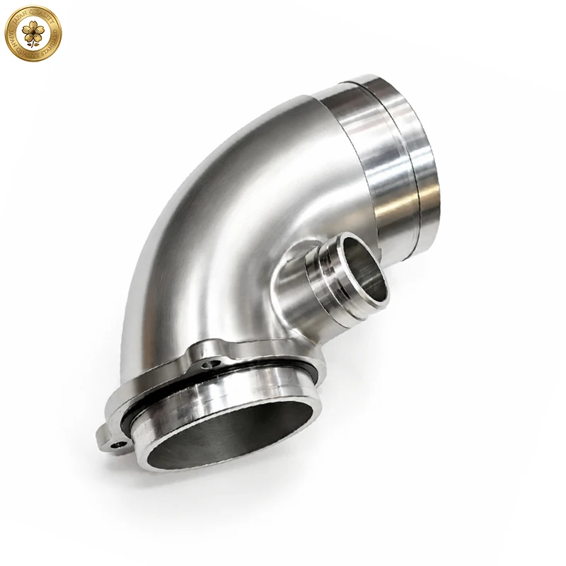 Investment Casting Turbo Intake Pipe Car Parts High Strength Aluminum Alloy Automotive Turbo Components
