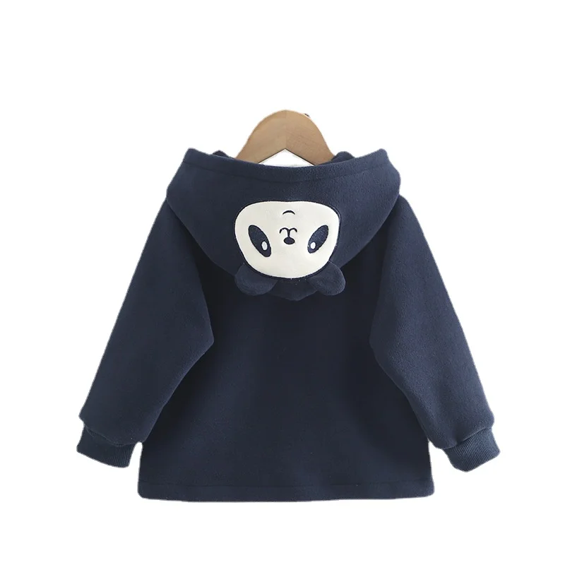 

Kids Jacket Autumn Winter Children Fleece Coat Warm Hoodies Thicken Sweatshirt Baby Outwear Tops Girls Boys Clothes 18M-6Year