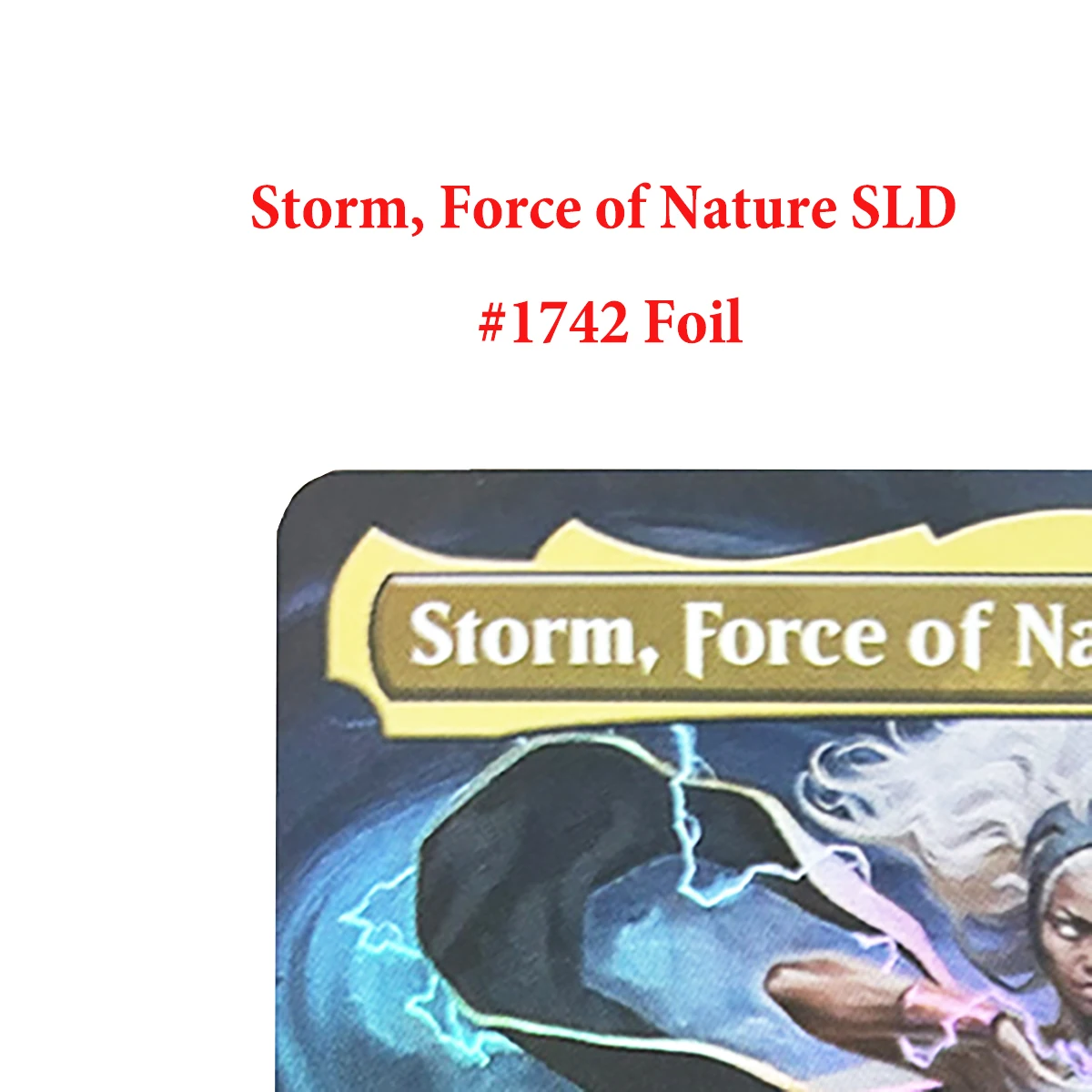 مخصص الوكيل عالية الجودة احباط بطاقات المخترعات معرض الجليد العاصفة مكافحة الترويجي سول حلقة العاصفة ولفيرين لوحة قائد #4