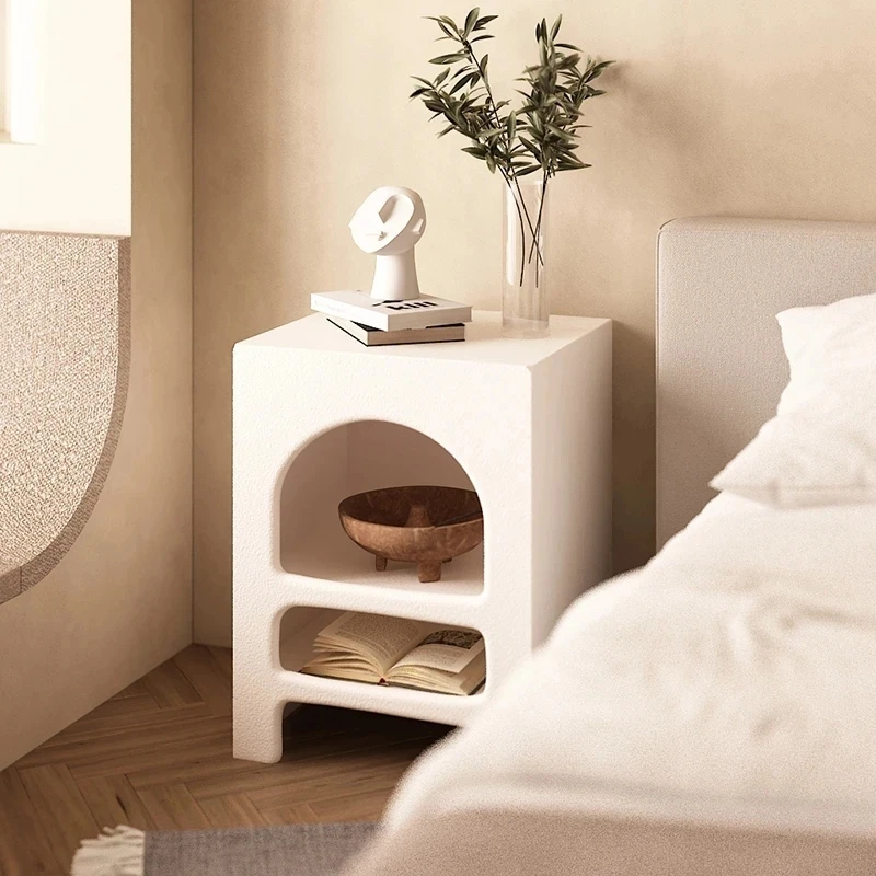 Makeup Bedroom Bedside Tables Comfortable Nordicsmall Narrow Bedside Tables Kitchen Display Bondageszafka Nocna Furniture