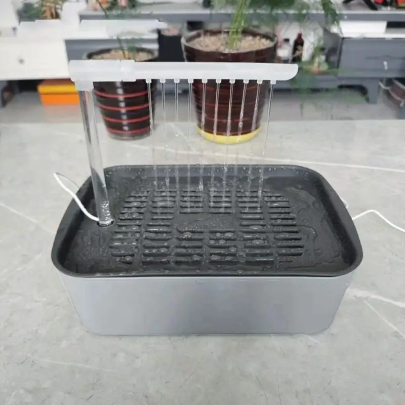 H8WB USB Power Water Circulation Bird Bath Tub for Washing in Various Occasion Home Use Easy Installation Parrots Shower Basin