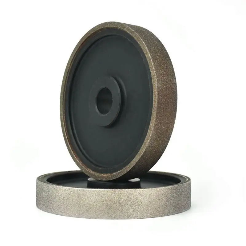 Exquisite-2X Diamond Lapidary Jewelry Grinding Wheel 6Inch X1 Inch With 1Inch Arbor Hole (For Gem Granite Glass Stone