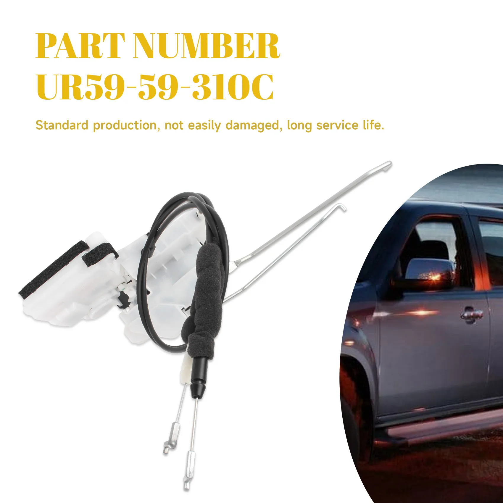 

Left Front Door Lock Latch Actuator For Ford Ranger PJ PK Mazda BT-50 2006-2012- UR59-59-310C UR5959310C