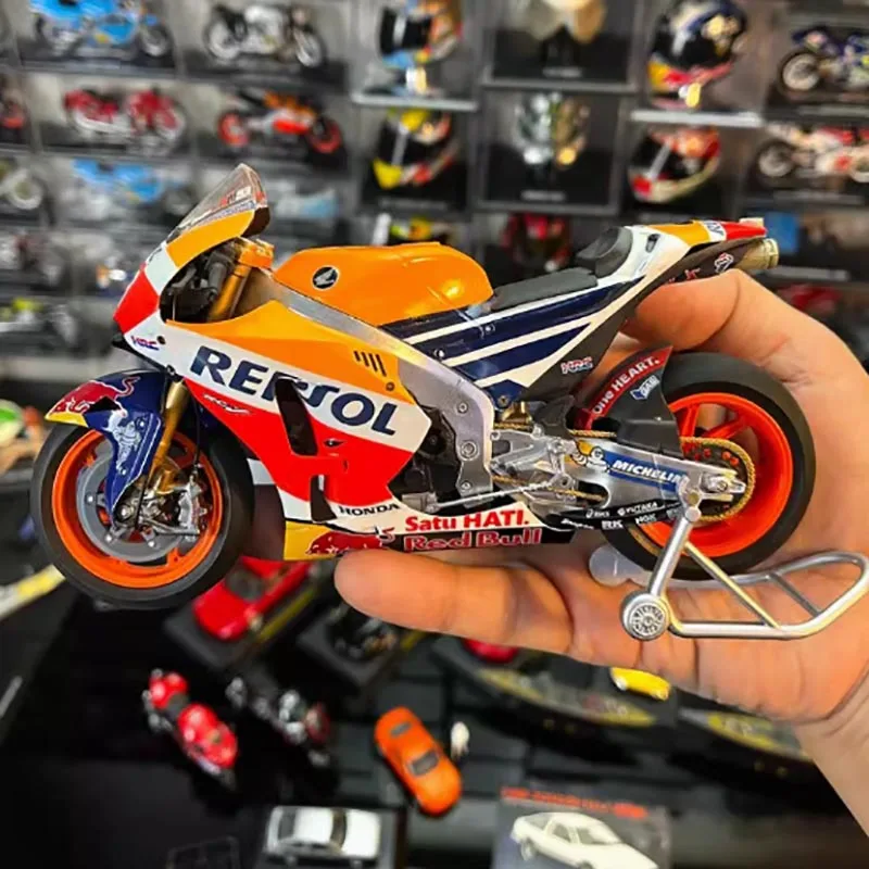 Литой под давлением сплав RC213V GP серии No 1/12 Модель гонок на мотоцикла 93, коллекционные предметы, подарок для взрослых, хобби и игрушки, готовые украшения