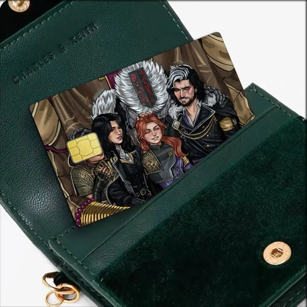Gamer C-Clair Obscur E-Expedition 33   Waterproof Film Skin Cover Credit Card Stickers Debit Front Bank Bus Pass