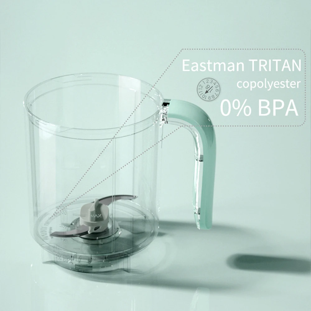 خلاط طهي أغذية الأطفال، محضر الطعام بالبخار، تبخير وخلط الكل في واحد، أداة تحضير الطعام