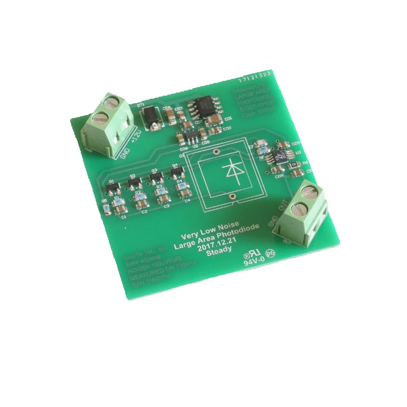 Ultra Low Noise Large-area Photodiode Amplifier