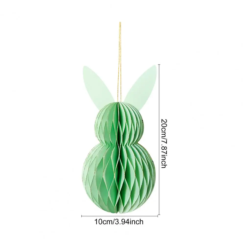 Easter Bunny Decorations Easter Bunny Honeycomb Decorations 3d Paper Rabbit Ornaments For Spring Celebration Table For Birthday