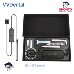 Odonto Sem Galaxy-Sensor de Raio-X VDental atualizado, Transmissão Rápida, Conexão USB, Computer Imaging System, VVDental, Digital