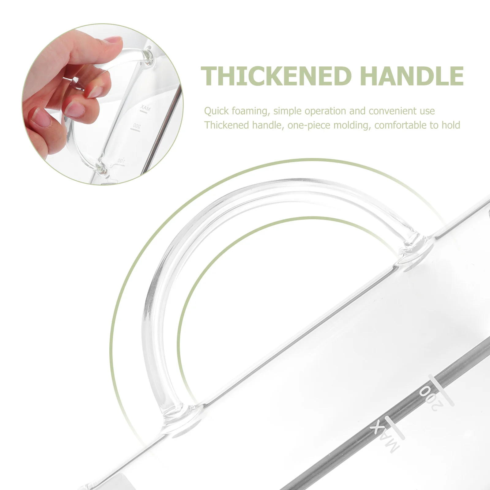 

Premium Glass Coffee Milk Maker Fine Workmanship Lid Design Keeps Milk Clean Good Experience Coffee Press Household Coffeepot