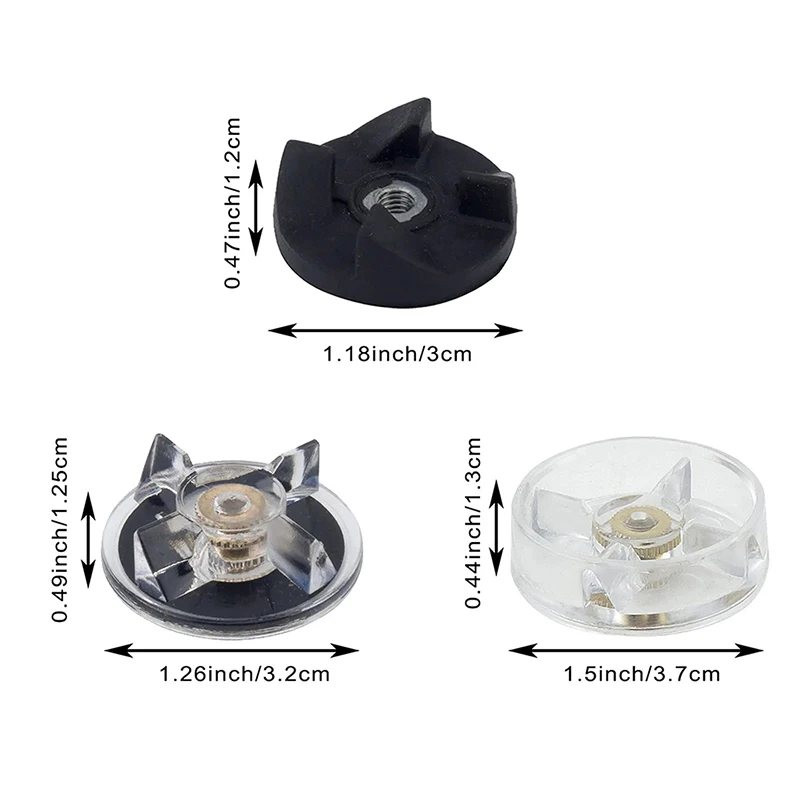 Plastic Rubber Blade Gear Base Substituição Parte, Magic-Bala Juicer, Acessórios Liquidificador, 250W, 1 Pc, 4 Pcs, 6Pcs