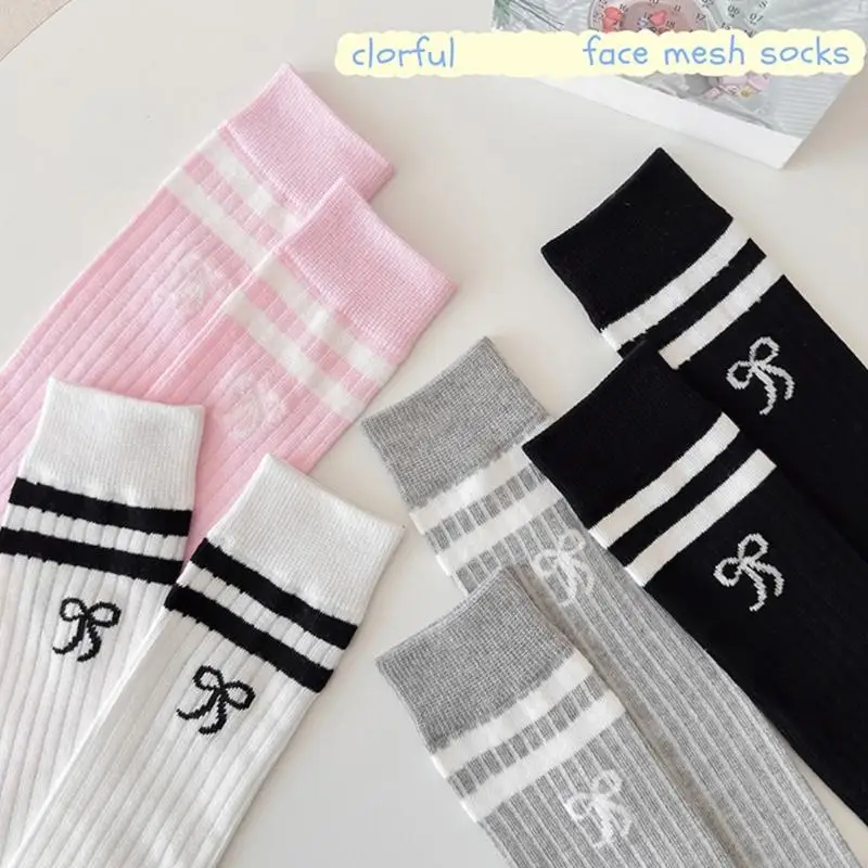 

Girls Knee Length Socks Comfortable & Breathable Socks Elastic Over the Knee Socks Comfortable Party Socks for Ages 3 12