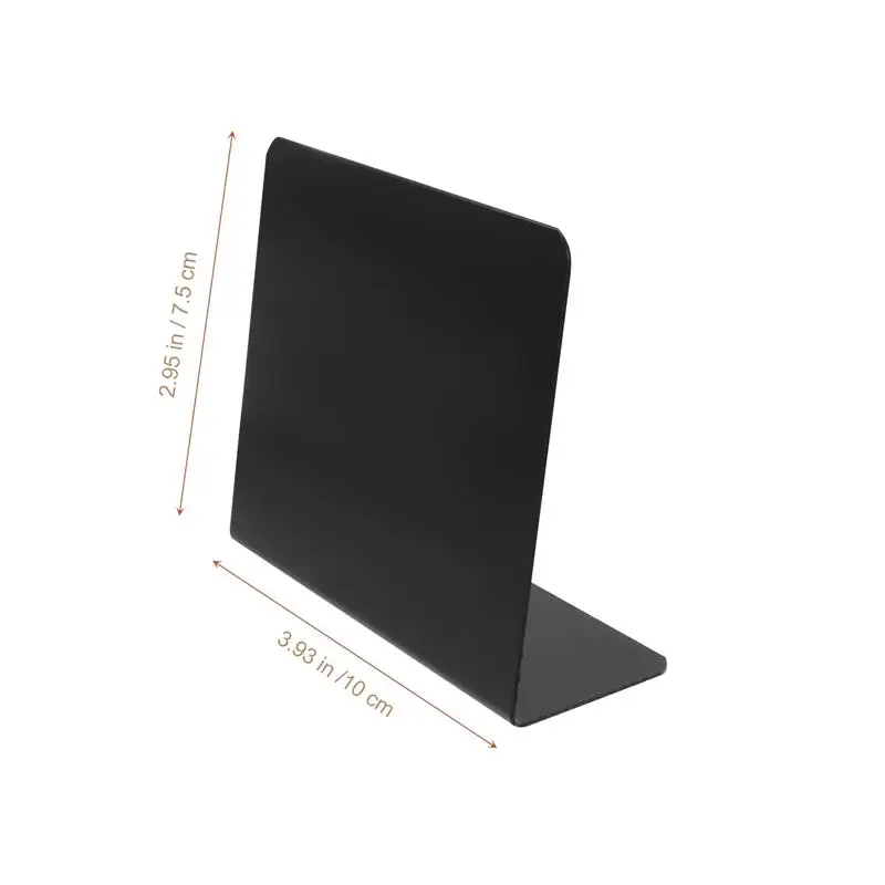 10 pçs mini sinais de quadro apagável sinais de mesa reutilizáveis placa de mensagem cartões de lugar etiquetas de nome etiquetas de preço de alimentos