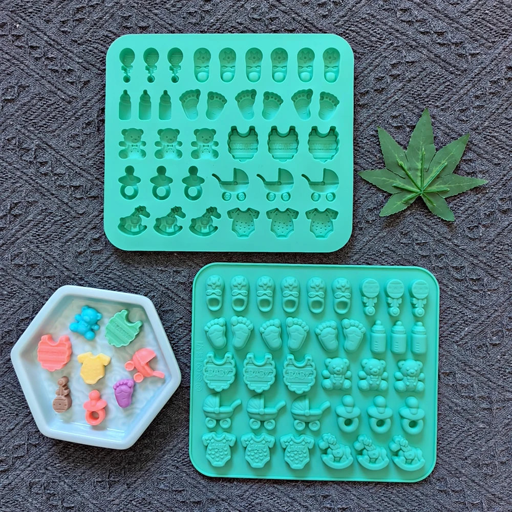 

1 шт., креативная силиконовая форма для выпечки шоколадного печенья в форме тапочек, DIY конфеты, пудинг, бисквит, поднос для льда